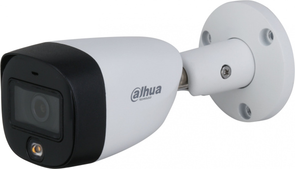 Камера видеонаблюдения аналоговая Dahua DH-HAC-HFW1500CMP-IL-A-0360B-S2 3.6-3.6мм HD-CVI HD-TVI цв. корп.:белый (DH-HAC-HFW1500CMP-IL-A-0360B)