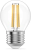Лампа филам. Gauss Filament 8Вт цок.:E27 шар 220B св.свеч.бел.теп. (упак.:10шт) (52218)