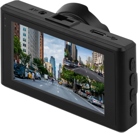 Видеорегистратор Digma FreeDrive 300DW черный 2Mpix 1440x2560 1440p 130гр.