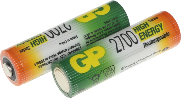 Аккумулятор GP 270AAHC AA NiMH 2700mAh (2шт)