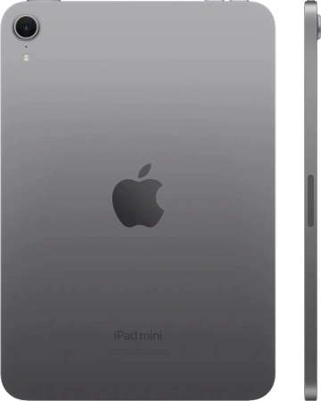 Планшет Apple iPad mini 2024 A2993 A17 Pro 6С RAM8Gb ROM256Gb 8.3" IPS 2266x1488 iOS серый космос 12Mpix 12Mpix BT WiFi 10hr