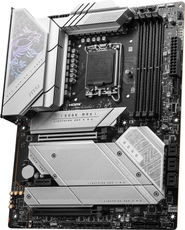 Материнская плата MSI MPG Z790 EDGE TI MAX WIFI Soc-1700 Intel Z790 4xDDR5 ATX AC`97 8ch(7.1) 2.5Gg