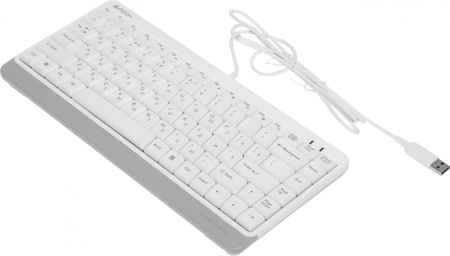 Клавиатура A4Tech Fstyler FKS11 белый/серый USB