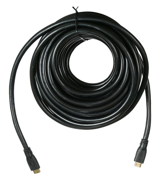 Кабель аудио-видео Buro HDMI 2.0 HDMI (m)/HDMI (m) 15м. позолоч.конт. черный (BHP HDMI 2.0-15)