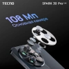 Смартфон Tecno Spark 30 Pro 128Gb 8Gb белый моноблок 3G 4G 2Sim 6.78" 1080x2436 Android 14 108Mpix 802.11 a/b/g/n/ac NFC GPS GSM900/1800 TouchSc Protect FM microSD max1024Gb