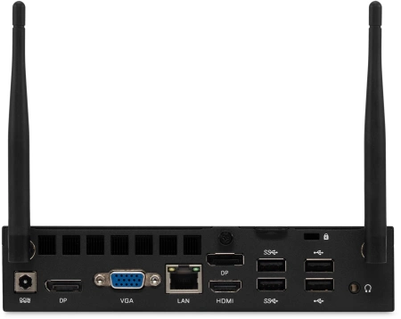 Неттоп IRU 310H6ITF i3 12100 (3.3) 8Gb SSD256Gb UHDG 730 Windows 11 Professional GbitEth BT черный (2031363)