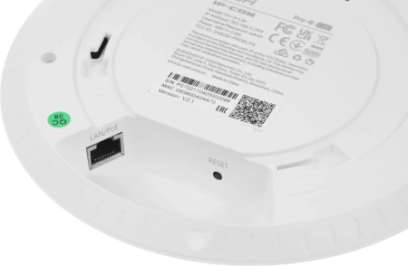 Точка доступа IP-Com Pro-6-Lite AX3000 10/100/1000BASE-TX/Wi-Fi белый