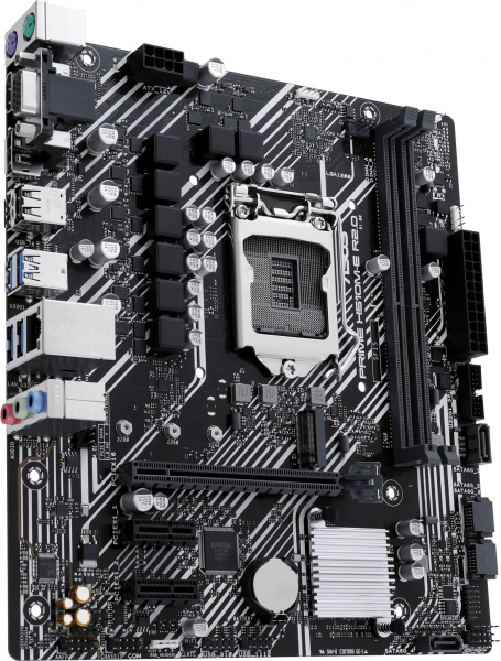 Материнская плата Asus PRIME H510M-E R2.0 Soc-1200 Intel H470 2xDDR4 mATX AC`97 8ch(7.1) GbLAN+VGA+H