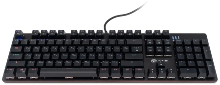 Клавиатура Оклик 990 G2 механическая черный USB Multimedia for gamer LED (1875240)