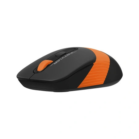 Мышь A4Tech Fstyler FG10 черный/оранжевый оптическая (2000dpi) беспроводная USB (4but)