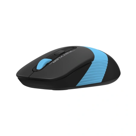 Мышь A4Tech Fstyler FG10S черный/синий оптическая (2000dpi) silent беспроводная USB для ноутбука (4but)