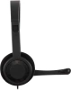 Наушники с микрофоном Оклик HS-M600 черный 1.8м накладные оголовье (1900372)