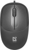 Мышь Defender Datum MS-980 черный оптическая 1000dpi USB для ноутбука 2but (52980)