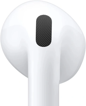 Гарнитура вкладыши Apple AirPods 4 ANC A3055,A3056,A3059 белый беспроводные bluetooth в ушной раковине (MXP93ZE/A)