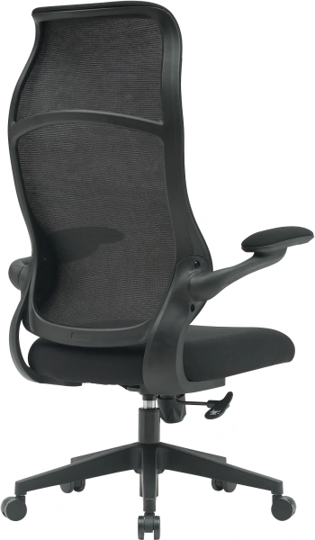 Кресло Cactus CS-MC505-BK черный сиденье черный сетка/ткань крестов. пластик