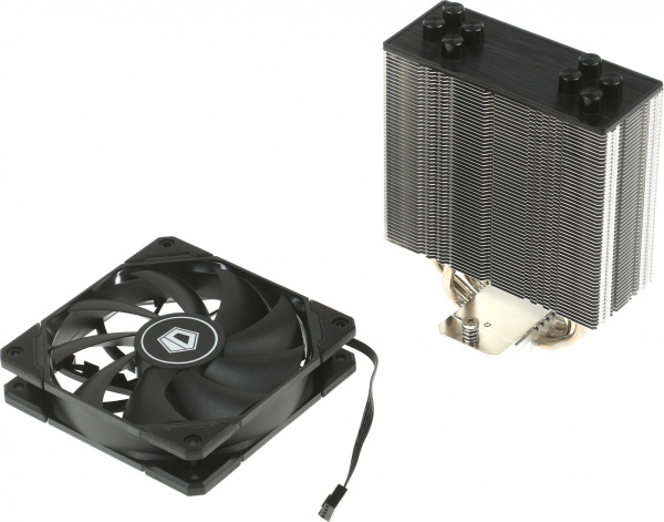 Устройство охлаждения(кулер) ID-Cooling SE-224-XTS Soc-AM5/AM4/1200/1700/1851 черный 4-pin 16-29dB Al+Cu 220W 650gr Ret
