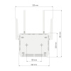 Роутер беспроводной Keenetic Peak (KN-2710) AC2600 10/100/1000BASE-TX/SFP/4g ready