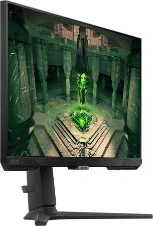 Монитор Samsung 27" Odyssey G4 S27BG400EI черный IPS LED 16:9 HDMI полуматовая HAS Piv 400cd 178гр/178гр 1920x1080 240Hz G-Sync FreeSync Premium DP FHD 5.3кг