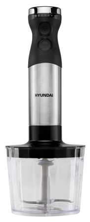 Блендер погружной Hyundai HYB-H3824 800Вт серебристый/черный