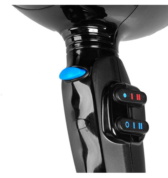Фен Babyliss Pro Murano Ionic 2000Вт черный (BAB6160INRE)