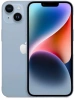 Смартфон Apple A2882 iPhone 14 128Gb 6Gb голубой моноблок 3G 4G 1Sim 6.1" 1170x2532 iOS 16 12Mpix 802.11 a/b/g/n/ac/ax NFC GPS GSM900/1800 GSM1900 TouchSc Protect