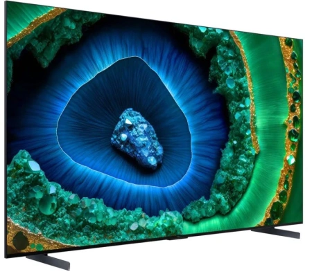 Телевизор QLED TCL 85" 85C855 черный 4K Ultra HD 120Hz DVB-T DVB-T2 DVB-C DVB-S DVB-S2 USB WiFi Smart TV