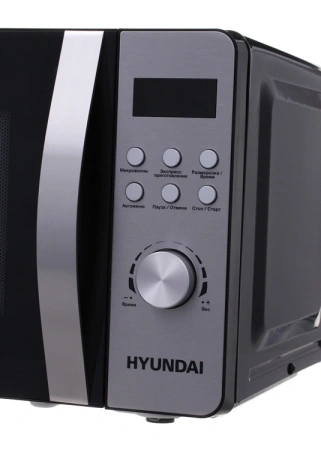 Микроволновая Печь Hyundai HYM-D2071 20л. 700Вт черный/серебристый