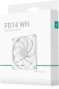 Вентилятор для корпуса Deepcool FD14 140х140x25 белый 4-pin 25.6дБ (R-FD14-WHNPN1-G) Ret