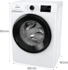 Стиральная машина Gorenje WPNEI72SA1SWIFI/C класс: A+++ загр.фронтальная макс.:7кг белый инвертер