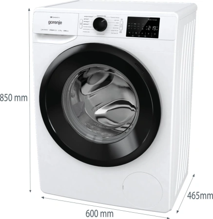 Стиральная машина Gorenje WPNEI72SA1SWIFI/C класс: A+++ загр.фронтальная макс.:7кг белый инвертер