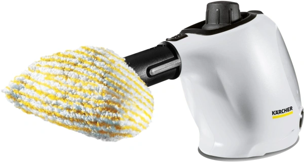 Пароочиститель ручной Karcher EasyFix SC 1 1200Вт белый/черный