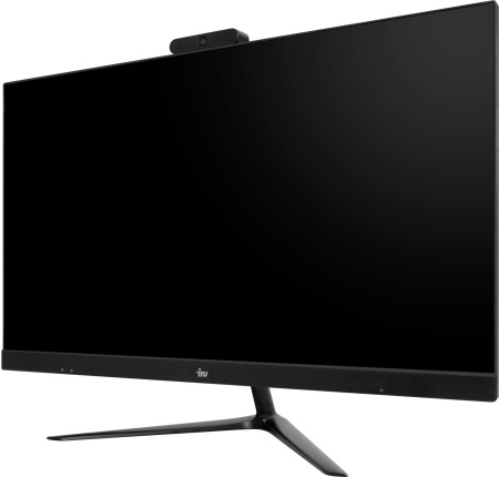 Моноблок IRU Агат 315 23.8" Full HD i5 10400 (2.9) 8Gb SSD256Gb UHDG 630 Free DOS GbitEth WiFi BT 120W клавиатура мышь Cam черный 1920x1080 (RUS)