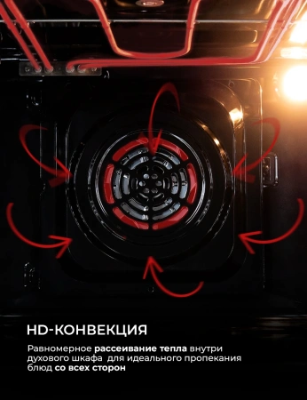 Духовой шкаф Электрический Lex EDP 607 WH Wide Series белый
