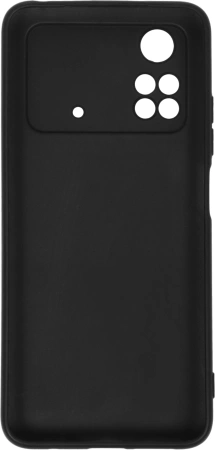 Чехол (клип-кейс) DF для Xiaomi Poco M4 Pro poCase-03 черный
