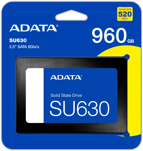 Накопитель SSD A-Data SATA III 960Gb ASU630SS-960GQ-R Ultimate SU630 2.5"