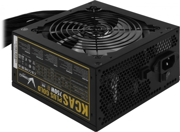 Блок питания Formula ATX 750W AC KCAS PLUS GOLD 750W RGB 80+ gold (20+4pin) APFC 120mm fan color LED 8xSATA RTL
