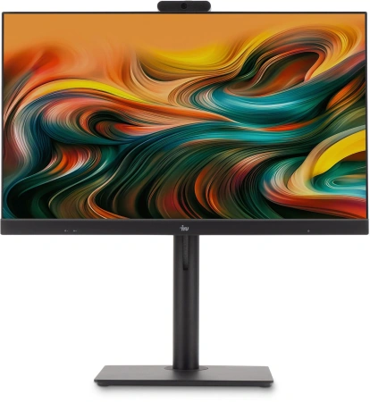 Моноблок IRU Tactio 23IH6P 23.8" Full HD i5 12400 (2.5) 16Gb SSD256Gb UHDG 730 FreeDOS WiFi BT Spk 120W Cam черный 1920x1080