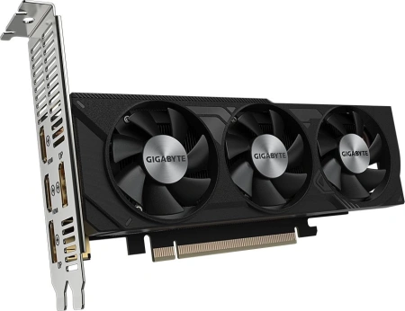 Видеокарта Gigabyte PCI-E 4.0 GV-N4060D6-8GL NV RTX4060 8Gb 128bit GDDR6 2460/17000/HDMIx2/DPx2/HDCP