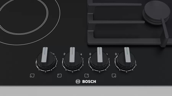 Газовая варочная поверхность Bosch PRY6A6B70Q черный
