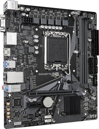 Материнская плата Gigabyte H610M S2H V3 DDR4 Soc-1700 Intel H610 2xDDR4 mATX AC`97 8ch(7.1) GbLAN+VG