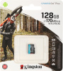 Флеш карта microSDXC 128Gb Class10 Kingston SDCG3/128GBSP Canvas Go! Plus w/o adapter
