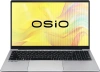 Ноутбук Osio FocusLine F150i-010 Core i5 1235U 16Gb SSD512Gb Intel Iris Xe graphics 15.6" IPS FHD (1920x1080) Windows 11 Home grey WiFi BT Cam 6000mAh