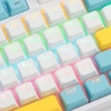 Клавиатура Оклик K951X механическая белый USB Multimedia LED (подставка для запястий) (1901079)