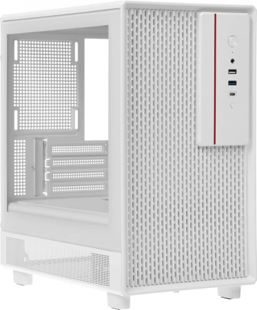 Корпус Accord M3301 белый без БП mATX 6x120mm 2x140mm 1xUSB2.0 1xUSB3.0 audio bott PSU