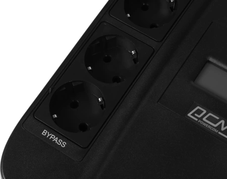 Источник бесперебойного питания Powercom Spider SPD-750U LCD 450Вт 750ВА черный