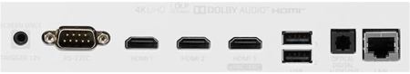Проектор LG AU810PW DLP 2700Lm ANSI (3840x2160) 3000000:1 ресурс лампы:20000часов 2xUSB typeA 3xHDMI 11кг