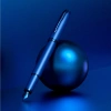 Ручка перьев. Parker IM Monochrome F328 (2172963) Blue PVD F сталь нержавеющая подар.кор.