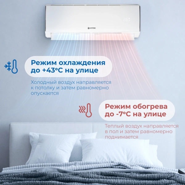 Сплит-система Vitek VT-2514 белый