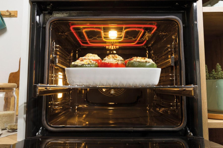 Духовой шкаф Электрический Gorenje BO6725E02WG белый/нержавеющая сталь