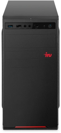 ПК IRU Home 310H6SE MT PG G7400 (3.7) 8Gb SSD256Gb UHDG 710 FreeDOS GbitEth 400W черный (2079980)